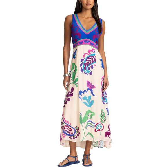 Johnny Was WomensJonis Dream Silk-Blend Dress